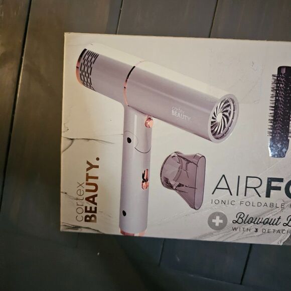 Cortex Beauty AirFold Ionic Foldable Dryer & Blowout Brush Set With 3 Heads main image 5